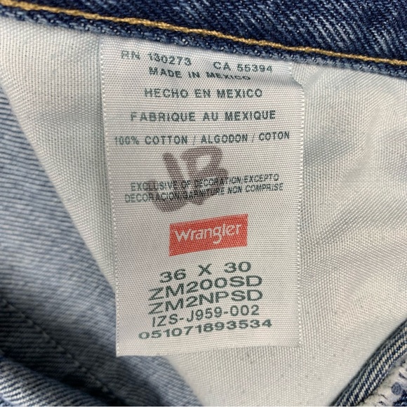 Wrangler Authentics Work Jeans Size 36 - Picture 8 of 8